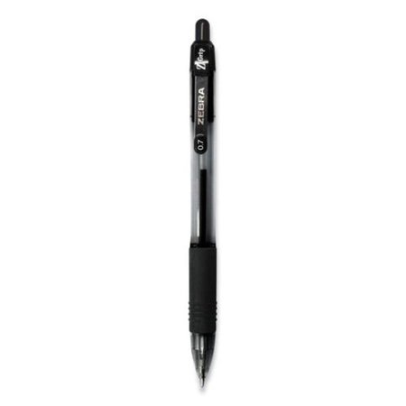 ZEBRA PEN Z-Grip Medium Retractable Ballpoint Pen, Black ZEB23910